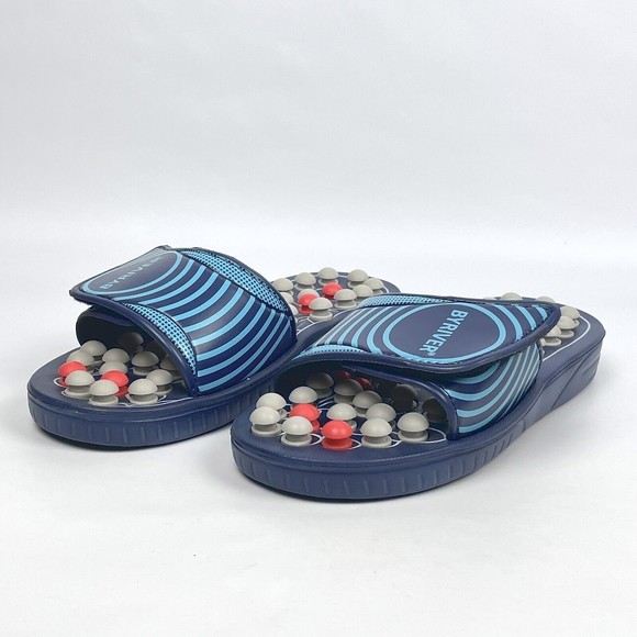 BYRIVER Acupressure Foot Massage Reflexology Slip-On Sandals Sz Small W9-11/M7-9 - Picture 7 of 15